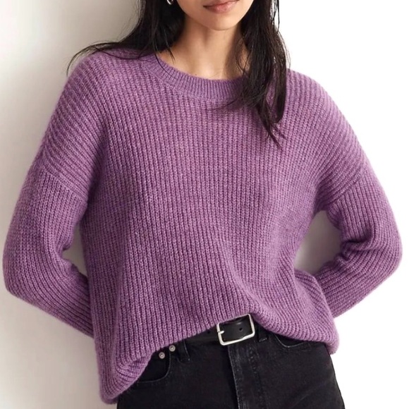 Madewell Sweaters - Madewell Alpaca Ribbed Crewneck Sweater